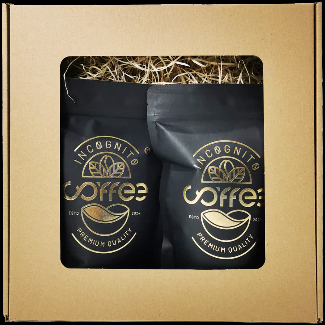 zestaw zawierający 2 sztuki kawy po 250g
