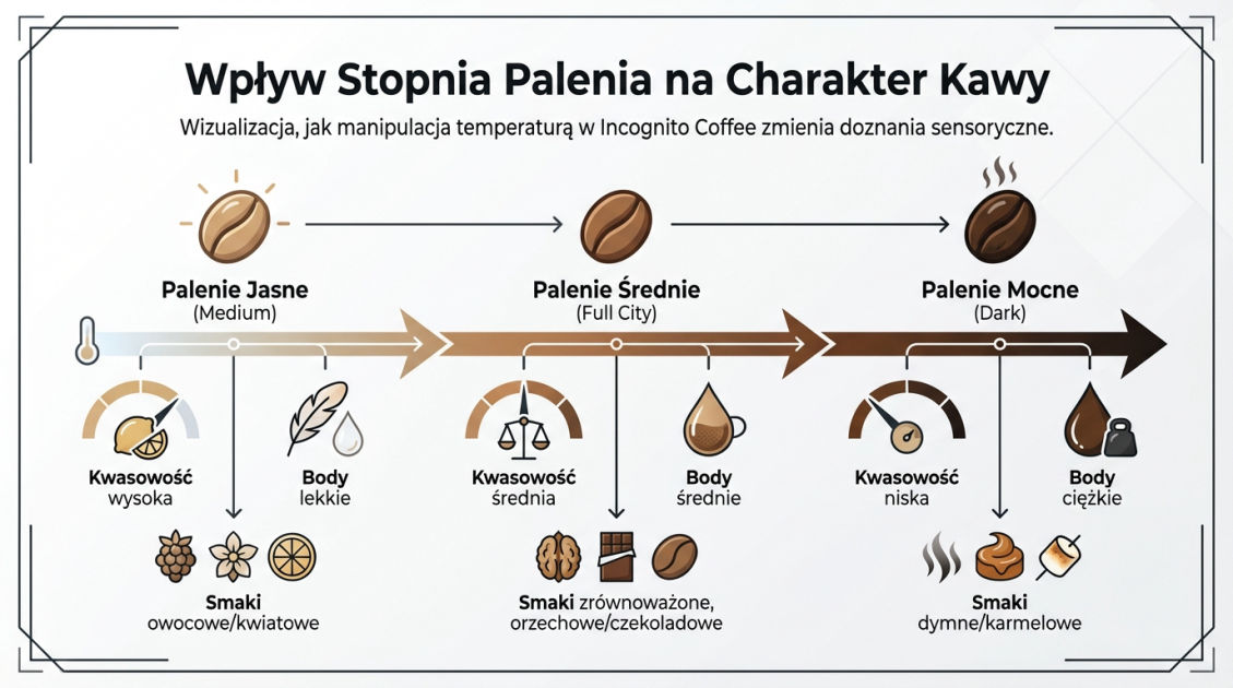 Wpływ Stopnia Palenia na Charakter Kawy