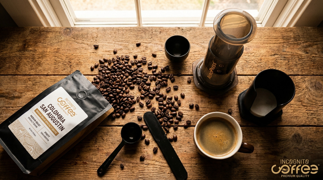 AeroPress 2– nowoczesna elegancja w świecie kawy in use