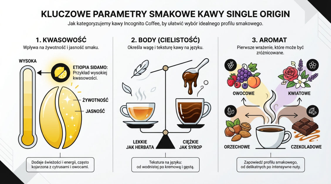 Kluczowe Parametry Smakowe Kawy Single Origin