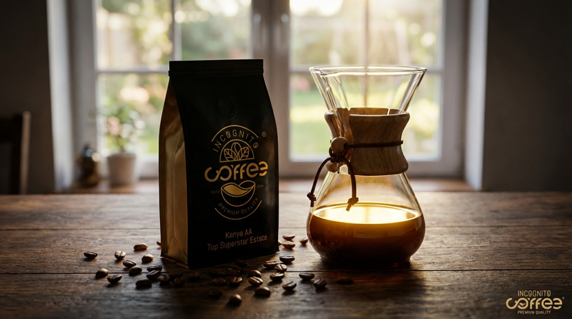 Kenya AA Top Superstar Estate in use