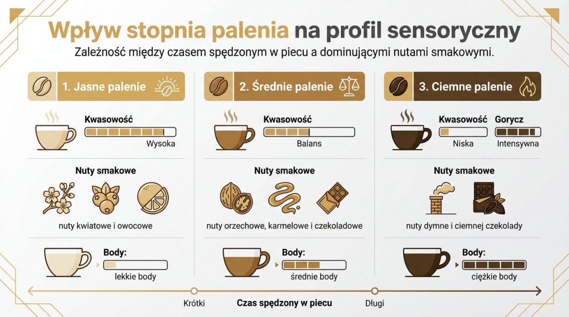 Wpływ stopnia palenia na profil sensoryczny