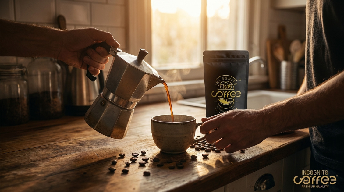 Colombia San Augustin „Finca El Para” Beans in use