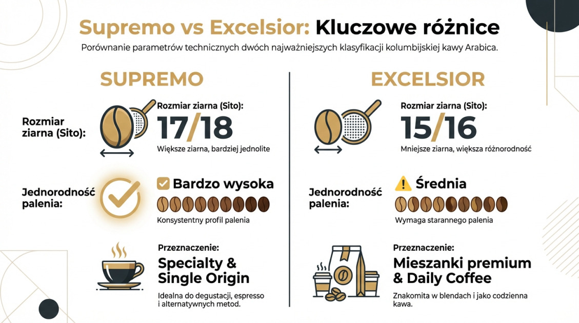 Supremo vs Excelsior: Kluczowe różnice